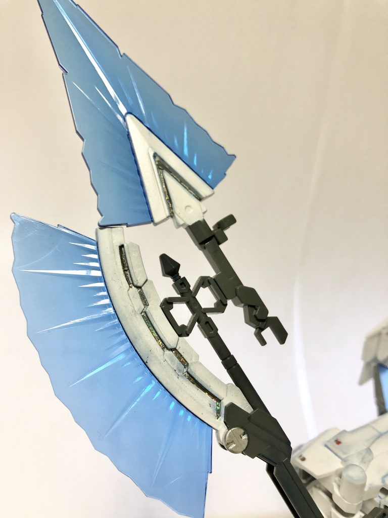 ここにもホログラムフィニッシュ使いました…細かすぎてうまくいかなかった…