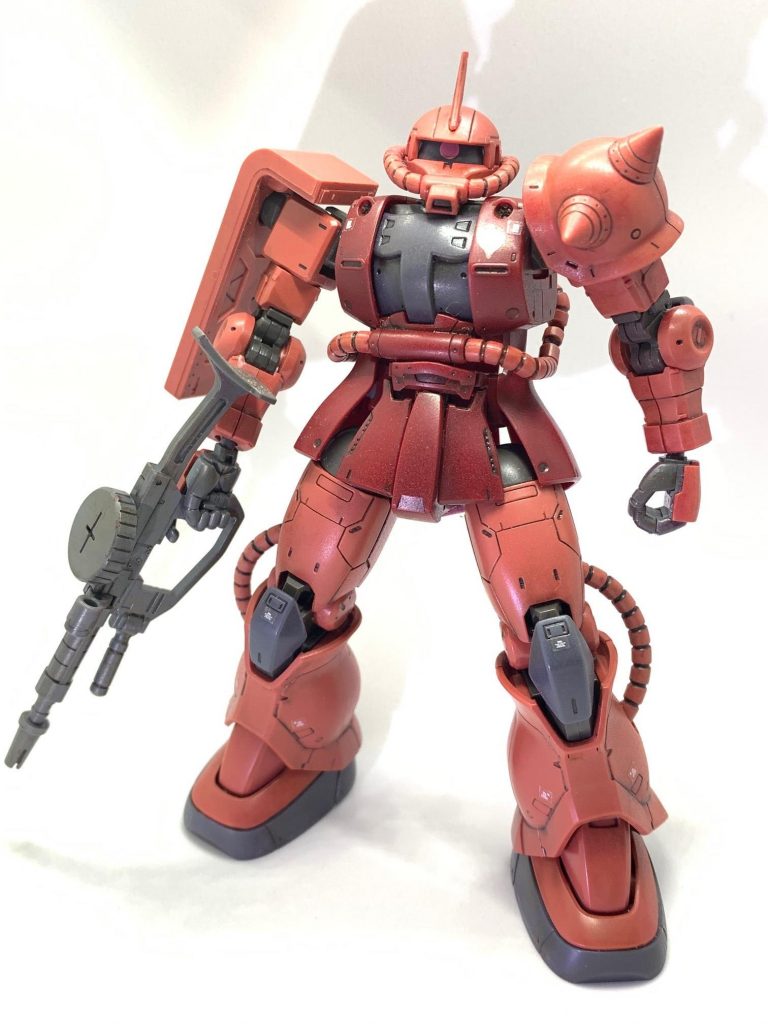 シャア専用ザクII 赤い彗星–2枚目/制作者：ハムダ