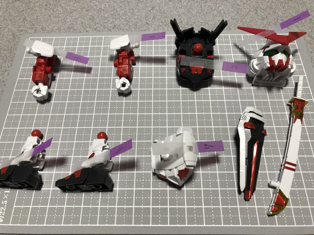 後は組み立てるだけに