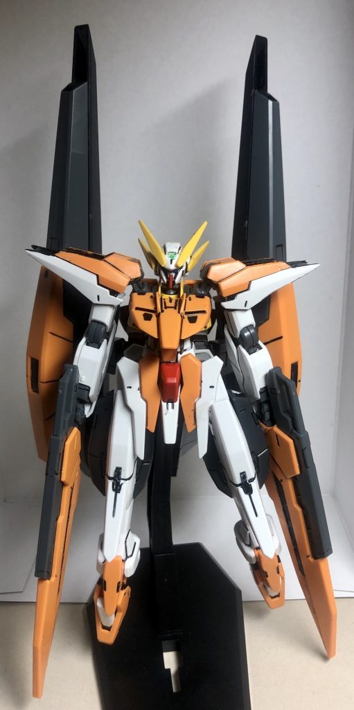 通常通りキットを組み立てた場合(ガンダムハルート)