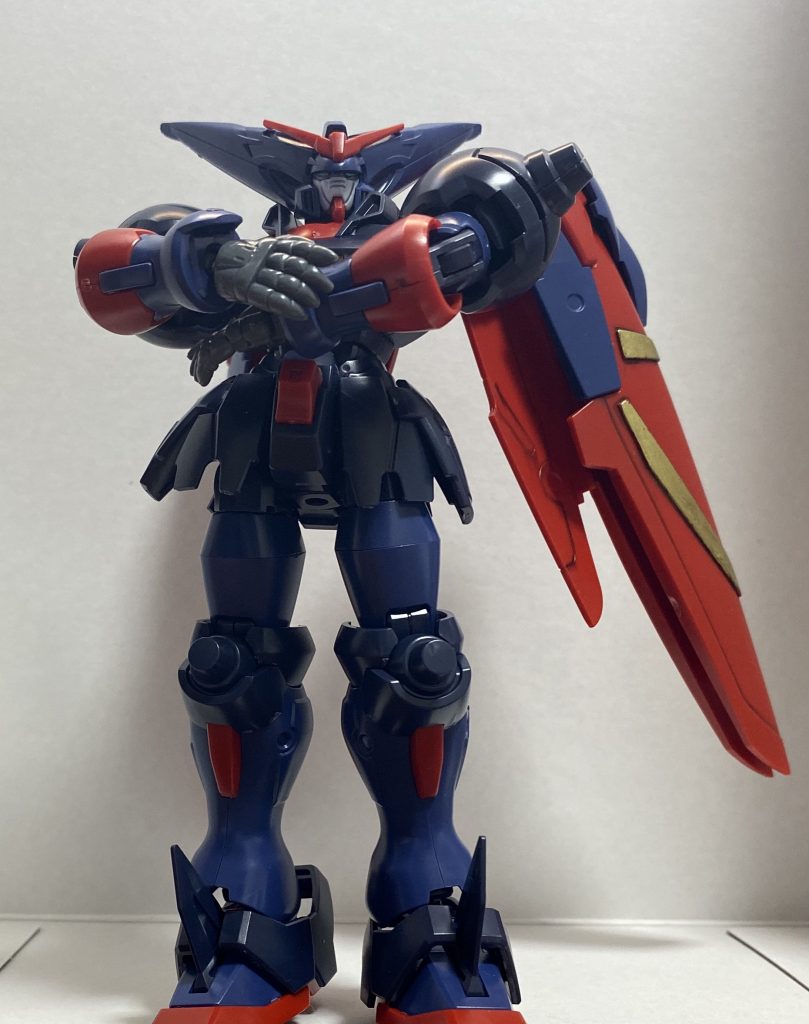 大破する前のマスターガンダム