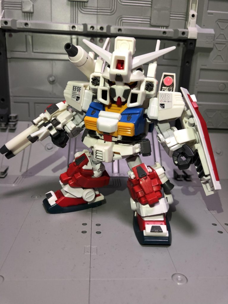 BB戦士版オリジナルバトルマスク装着少しオリジナルにアレンジしてます。(⌒-⌒; )