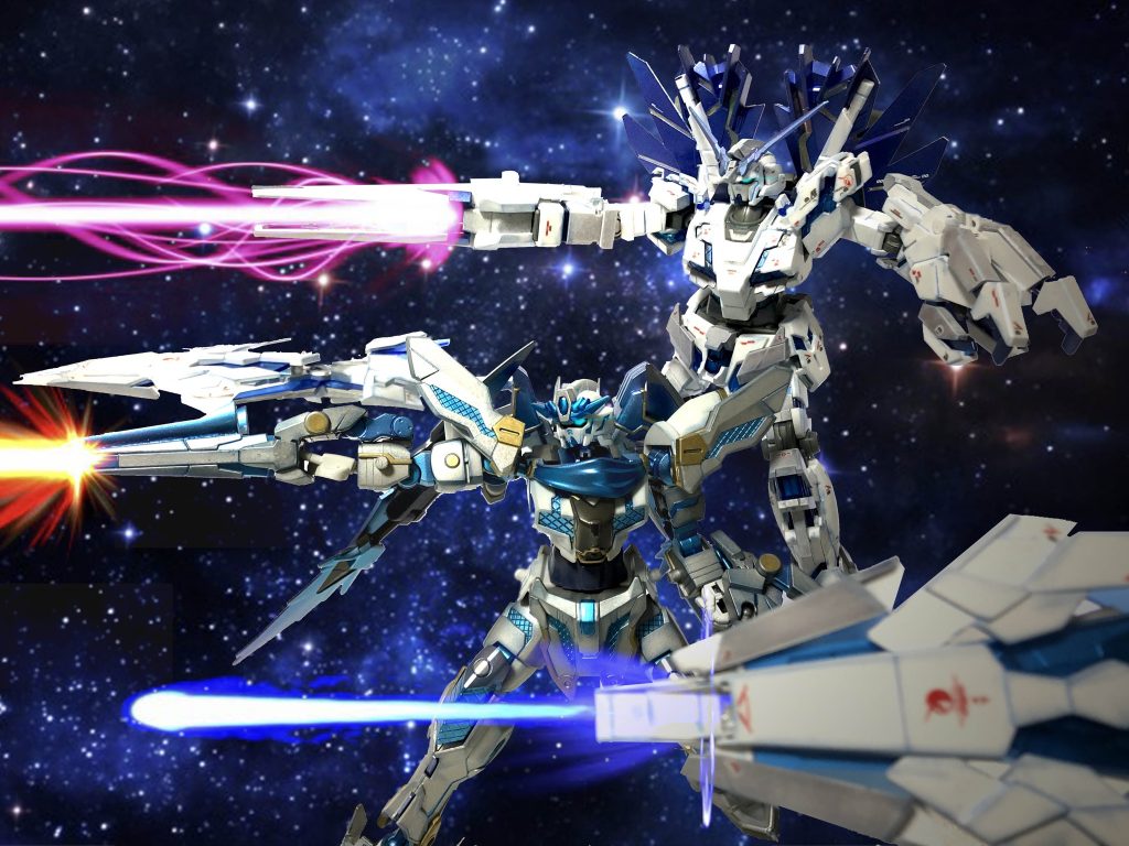 フルフロンタル:二機のガンダムが揃って楯突くか、人の総意の器であるこの私に…！って一機私の知ってるガンダムと違うww