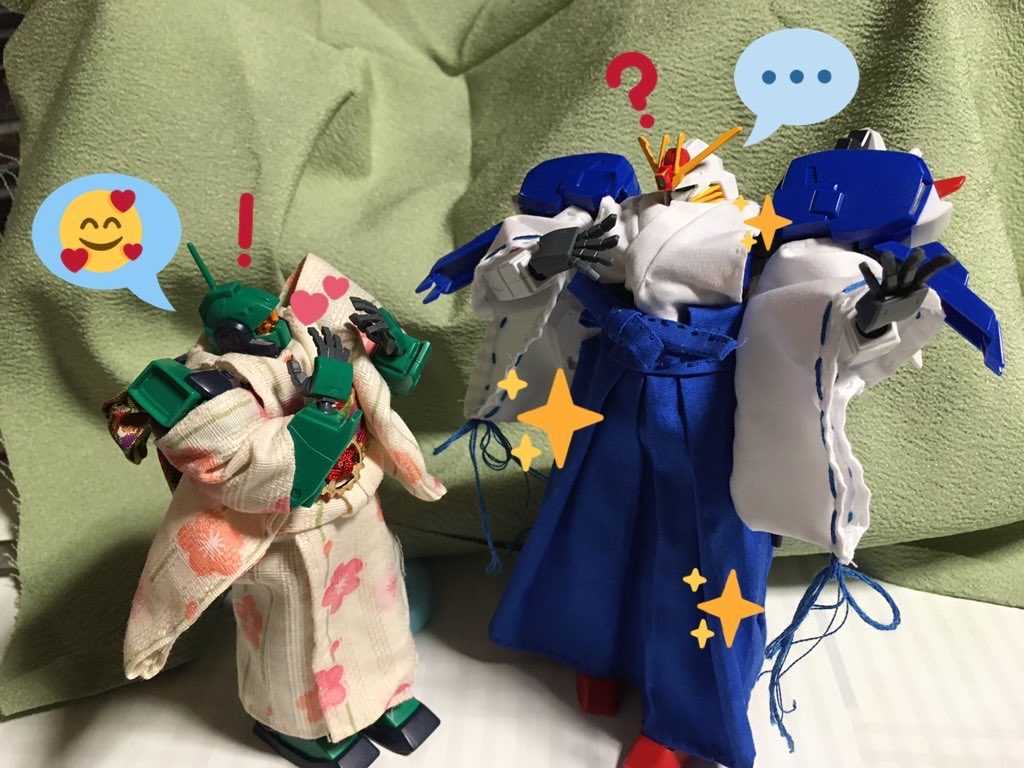 さあ、できたよ！かわいいねー💕
もちろんTwitterではおなじみの某S巫女さんのコスプレですよ？