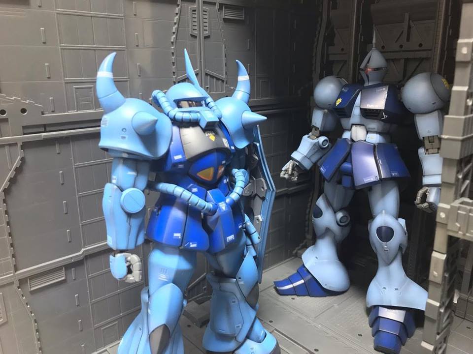 MG グフ｜@od1609さんのガンプラ作品｜GUNSTA（ガンスタ）