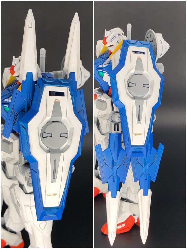 シールドはGNソード風に展開式にしました。