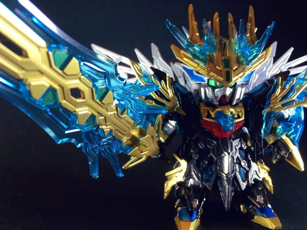 [曹操ウイングガンダム](https://gumpla.jp/sd/263227)の決戦仕様形態です。
装甲と武器に強化が施されています。