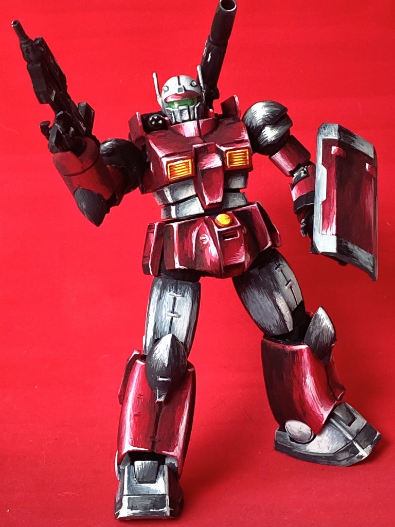 1/144 ガンキャノン最初期実戦型 イラスト風–5枚目/制作者：@j_gunaka