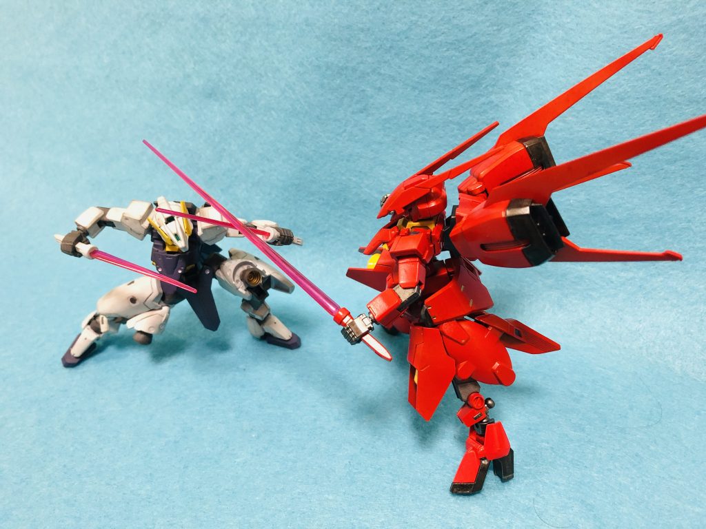 「大人しくその機体を渡せば、君達はもう戦わなくて済むのだと!」