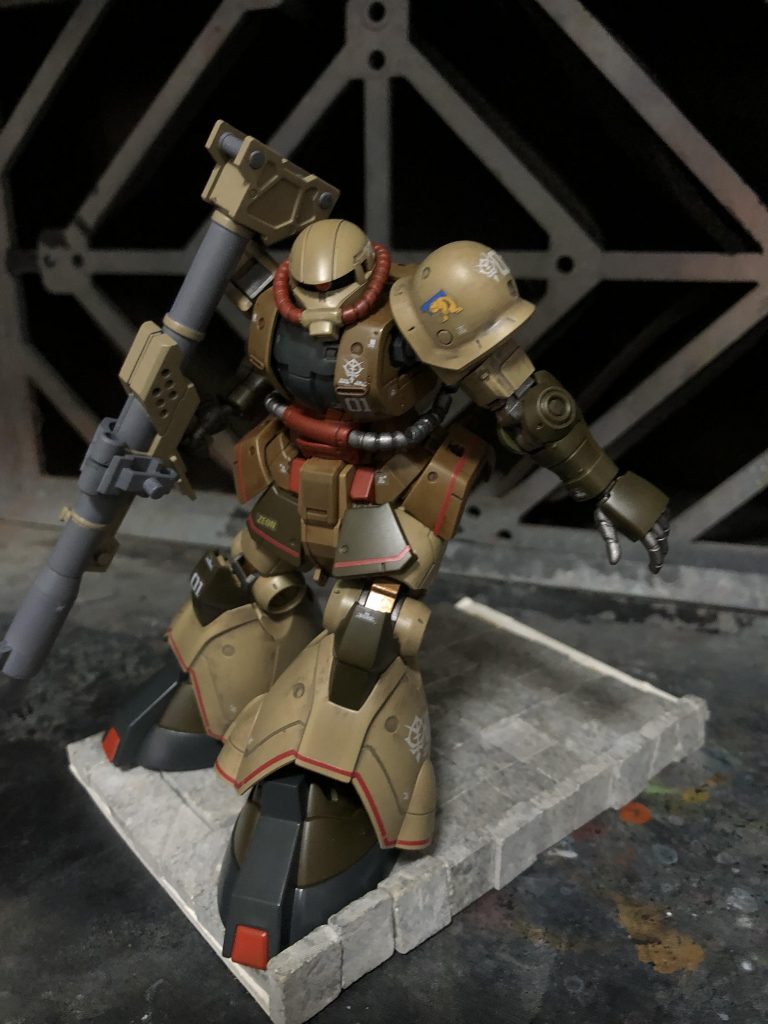 砂漠仕様 高起動試験型ザク–3枚目/制作者：masao