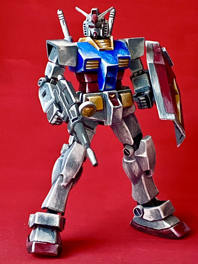 RX-78-2 イラスト風–2枚目/制作者：@j_gunaka