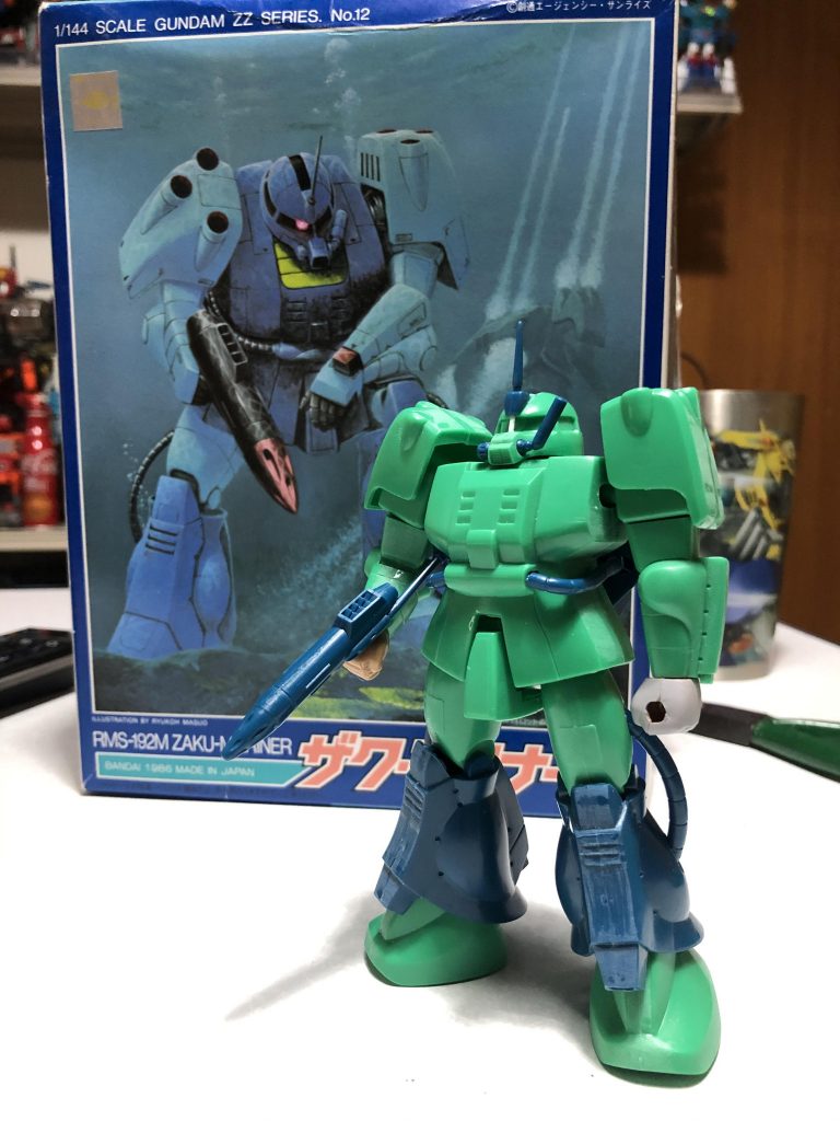 旧キット1/144｢ザクマリナー｣–4枚目/制作者：GORO55