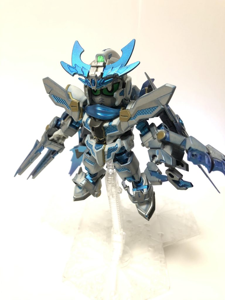 おまけ シノビ形態で全部のせ！これはこれで良い！！※額のパーツ付け忘れてたので再撮しました