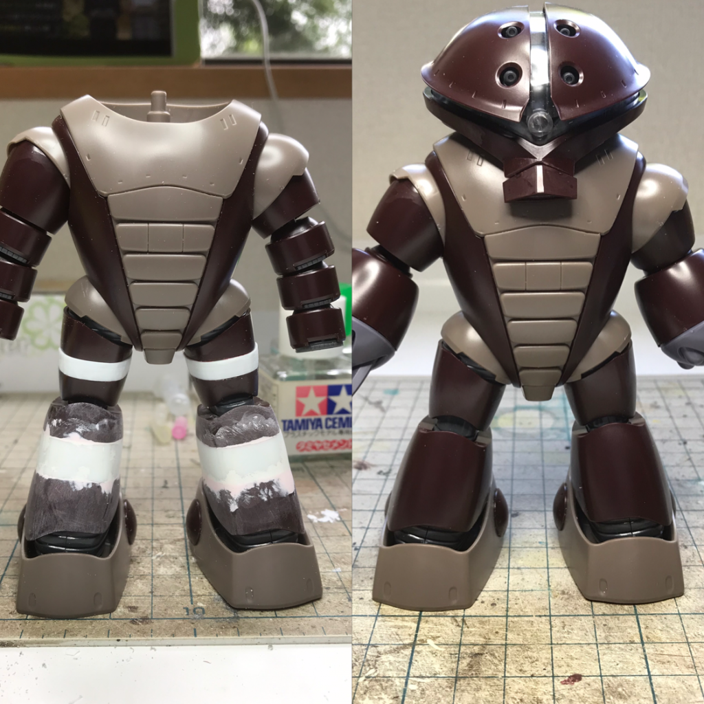 脚部合計1.5センチ延長