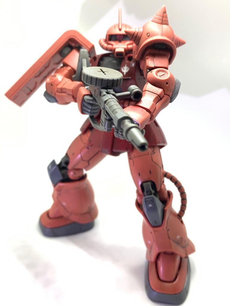 シャア専用ザクII 赤い彗星–4枚目/制作者：ハムダ