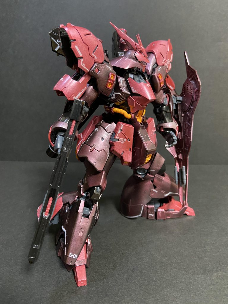 初エアブラシ塗装したサザビー–3枚目/制作者：@yoshigame10