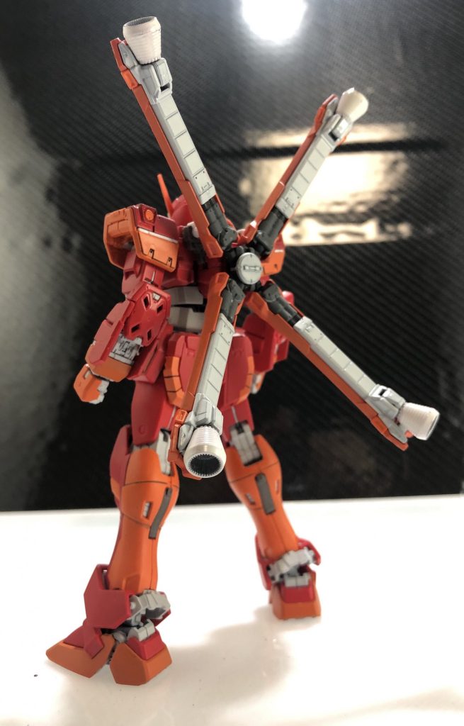 RGクロスボーンガンダム改造仮想F 97–4枚目/制作者：@benpula