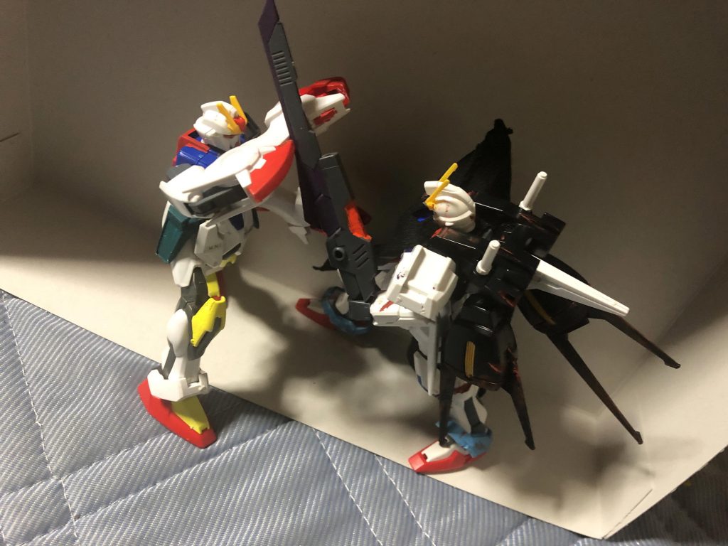 パラドクスガンダムリペアⅩとの模擬戦