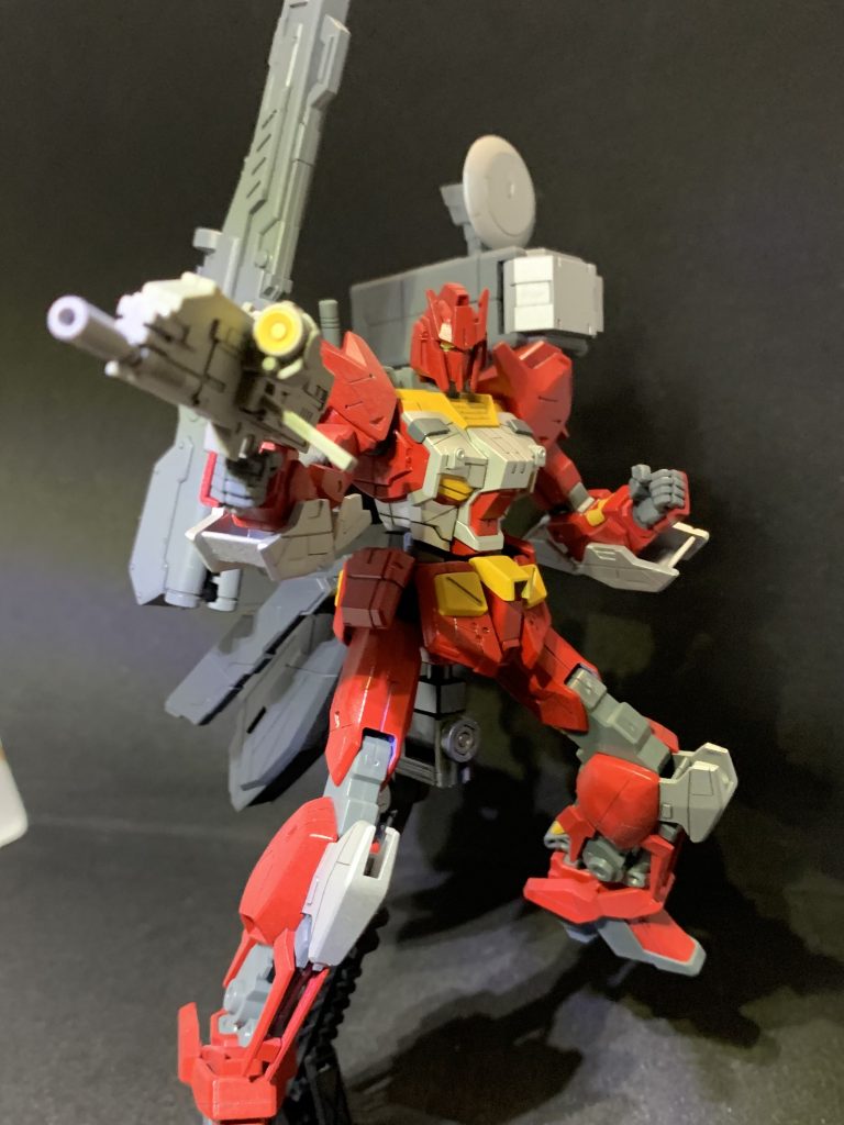 ガンダムレッドシュネル–2枚目/制作者：@chiguta_1229