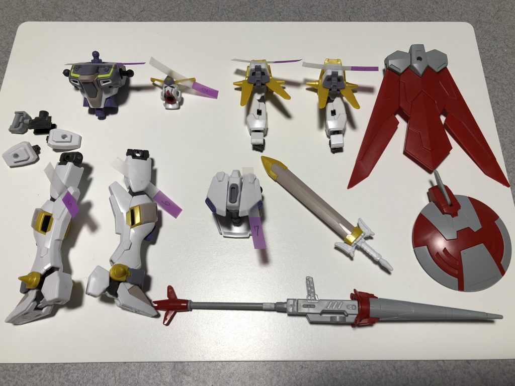 後は組み立てるだけに！