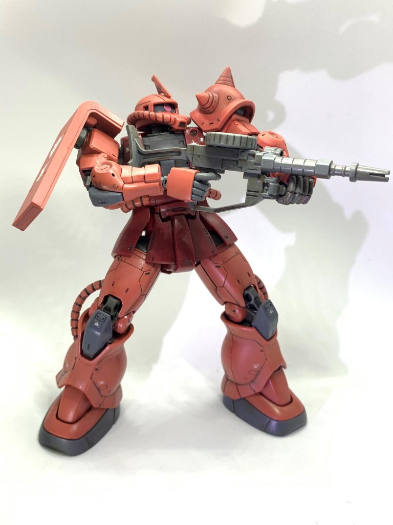 シャア専用ザクII 赤い彗星–5枚目/制作者：ハムダ