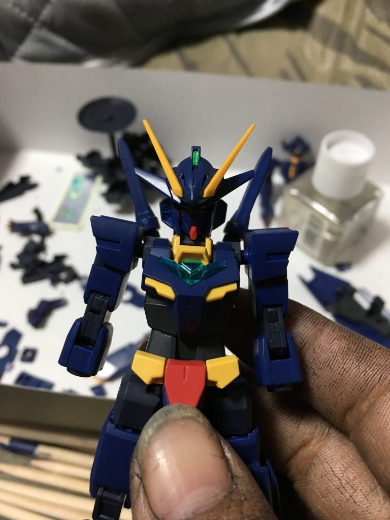 二番目に完成したのが頭部、今でもかなり良い感じにできたと思います
