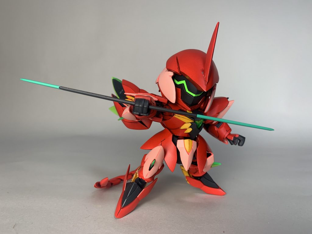 関節の自由度が低いです。