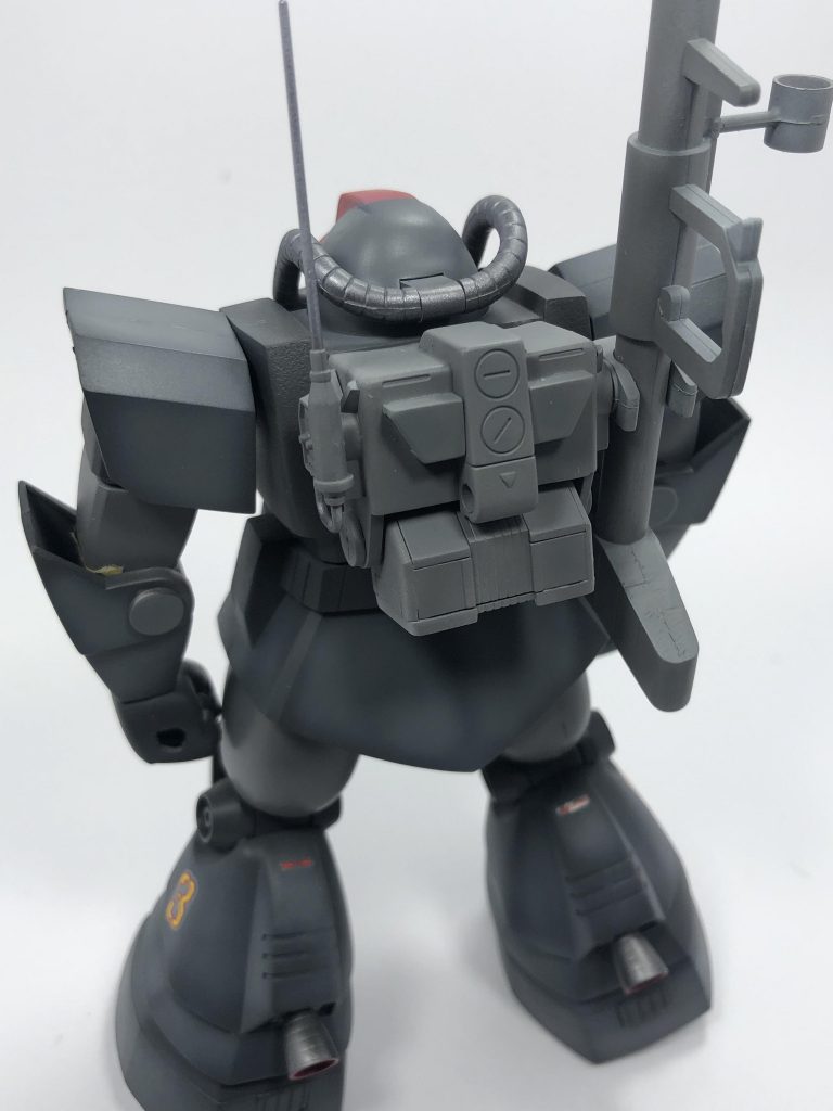 ‪旧キット1/144プロトタイプドム–4枚目/制作者：デコポン