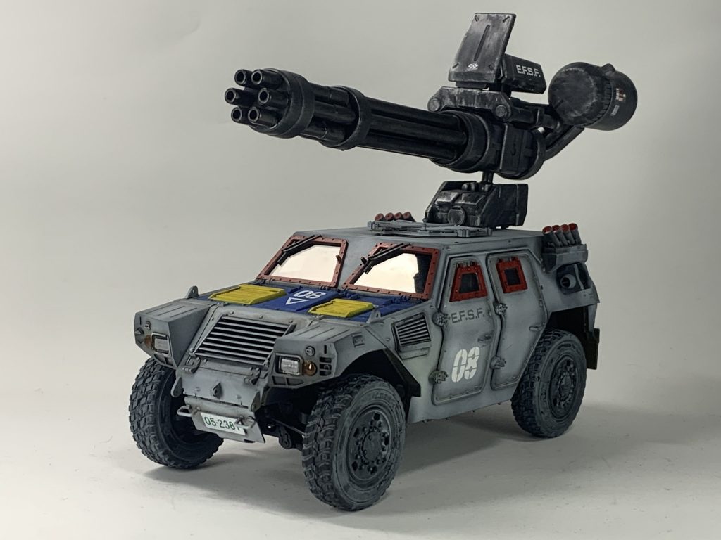 第二形態！ビームガトリング装備！