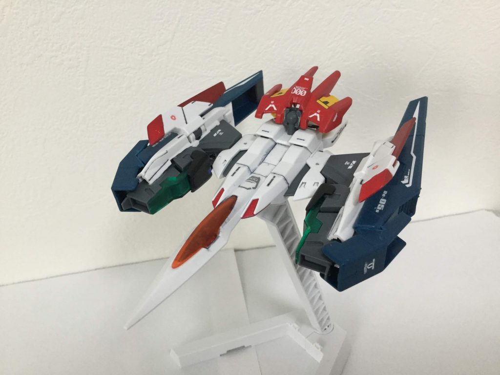 オーライザーアームズ
オーライザー単体の火力を上げる為に両翼を変更
GNキャノンを装備
本体には追加でGNブースターを二門追加