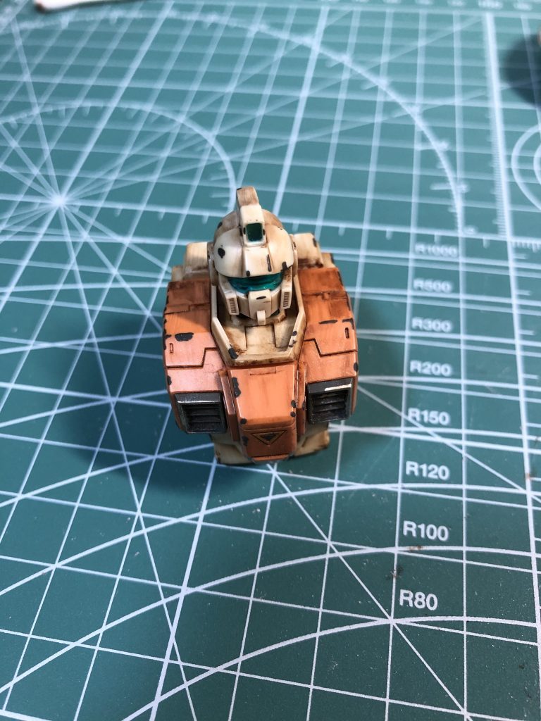 胴体と顔の汚れがお気に入りです