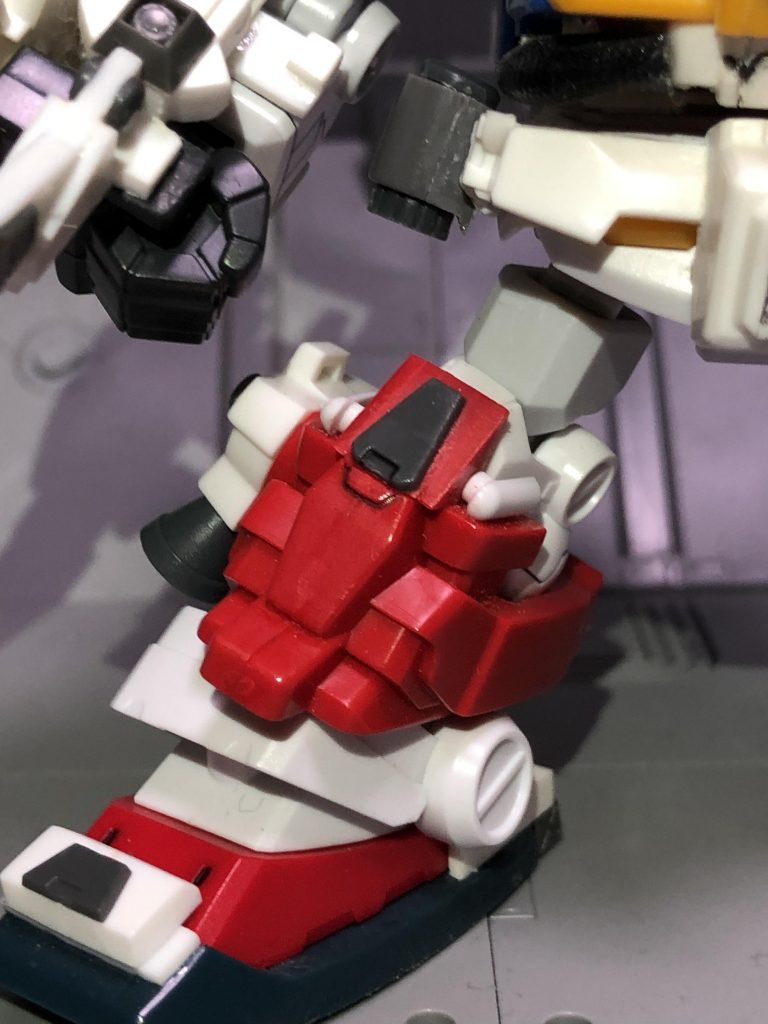 膝部分も少しオリジナルにアレンジしてます。