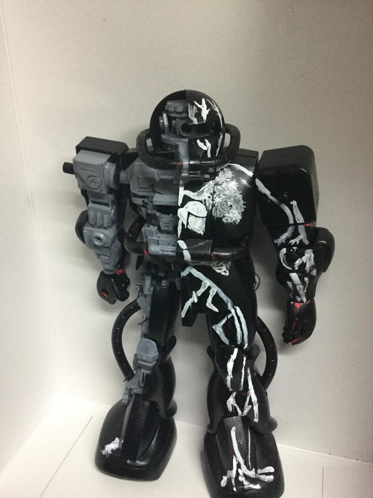 ちなみに簡単フィニッシュということで合わせ目消しやヤスリがけなどは一切省略しました。