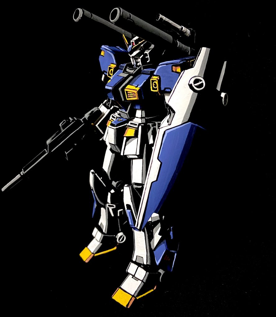 1/144 ガンダム6号機 マドロック アニメイラスト風模型–5枚目/制作者：@j_gunaka