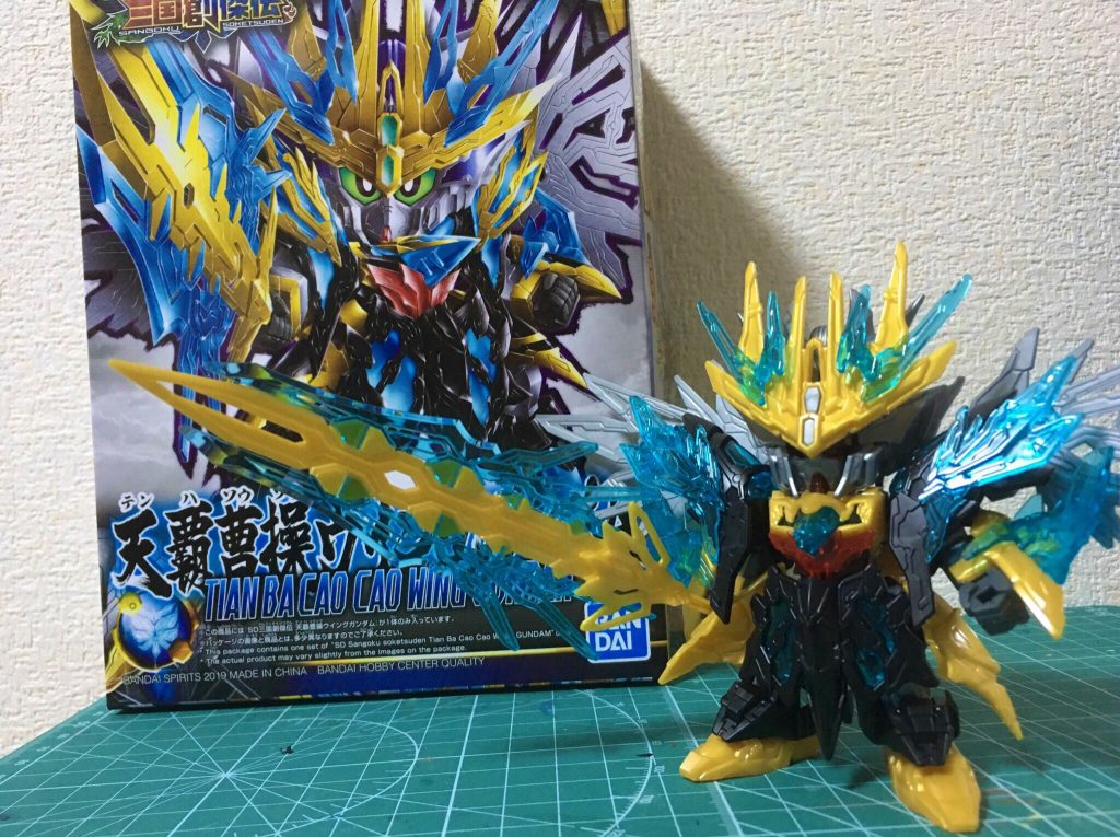 ちなみに現段階の登場キットでギ・エリアの所属で唯一、[司馬懿デスティニーガンダム](https://gumpla.jp/sd/348785)だけ今回の合体に参加していませんでした。
司馬懿は独自の位置で、新たなパワーアップ形態を残しているのかもしれませんね。
今後も三国創傑伝の展開を楽しみにしています。

以上、閲覧頂きありがとうございました。