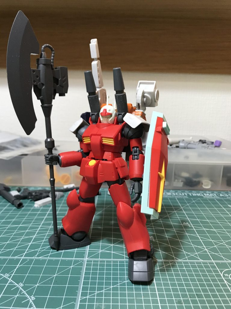 赤い方がカッコよかったかも…🙄