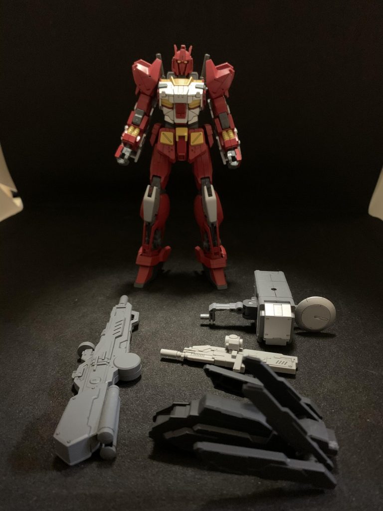 ガンダムレッドシュネル–5枚目/制作者：@chiguta_1229