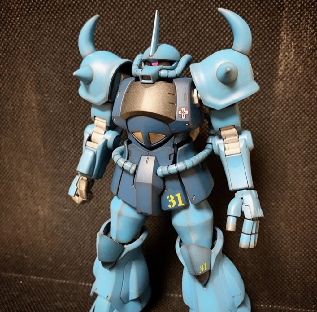 フィンガーバルカンは1本づつ切り離し、それぞれ可動するようになってます。