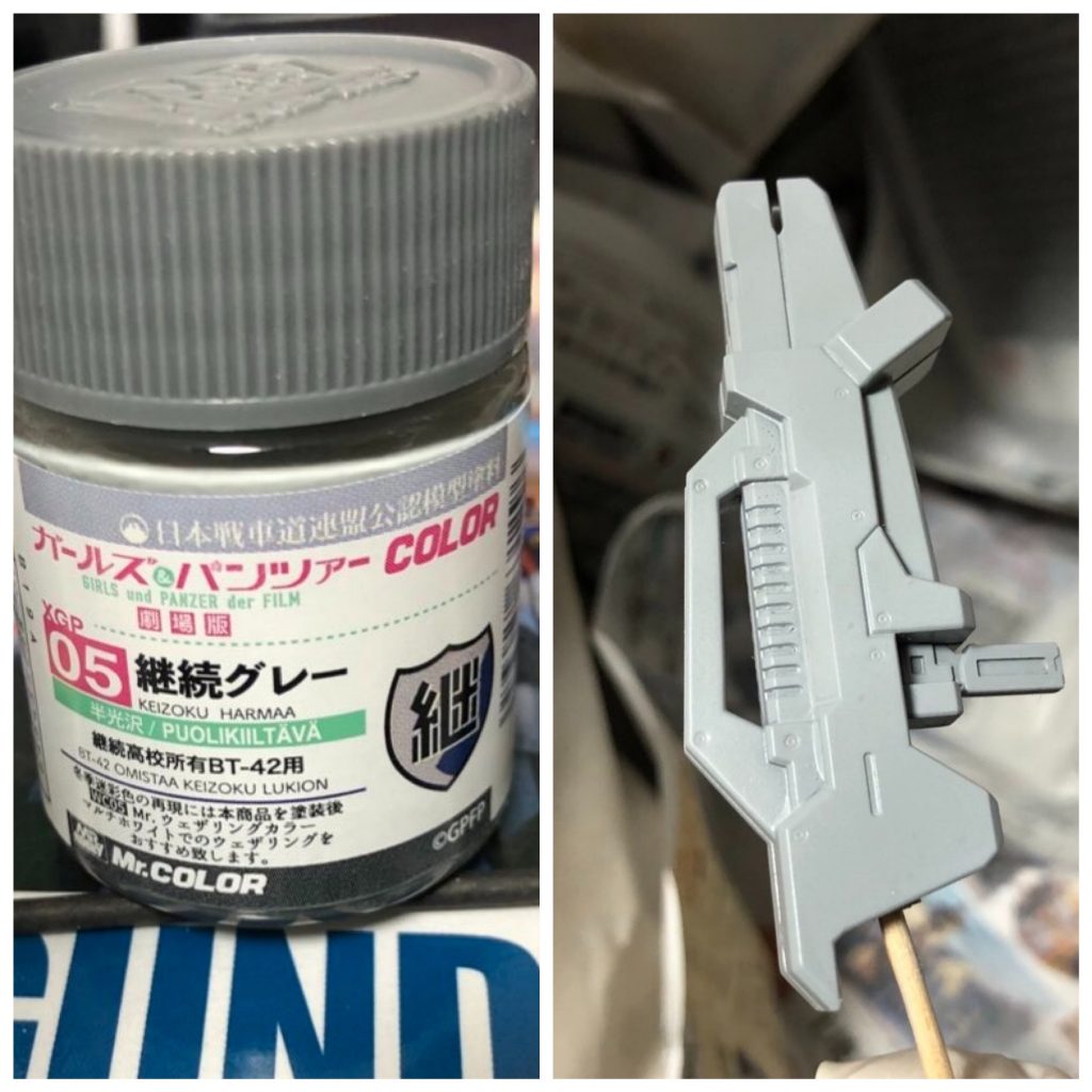 今回は初めてのエアブラシとの事でちょとだけ混ぜてたりしました( ´ ꒳ ` )ノ
塗料
継続グレー
ベースホワイト
継続グレー+ベースホワイト
ウルトラブルー
ガンダムマーカー
シャアザクレッド
エメラルドグリーン
ガンダムイエロー
んな感じでした( ̄▽ ̄;)