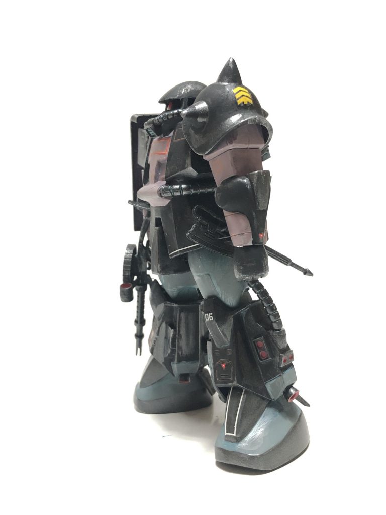 旧キット1/144「MS-06R ZAKUⅡ」–5枚目/制作者:GORO55