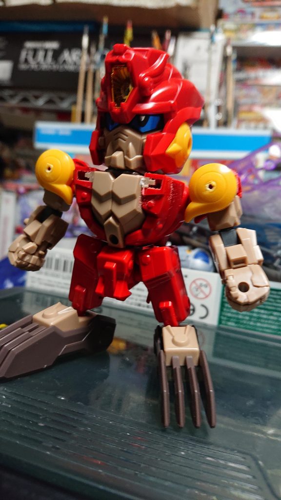 赤獅子をベースに。先端をカット。