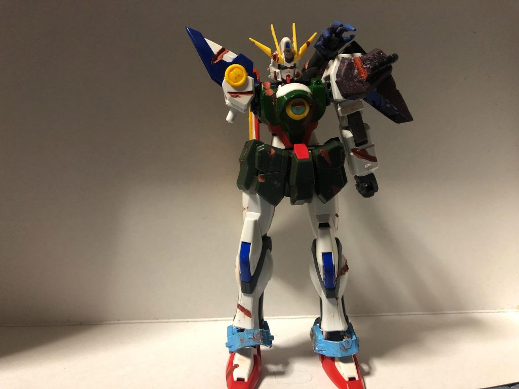 ハンガー内にて