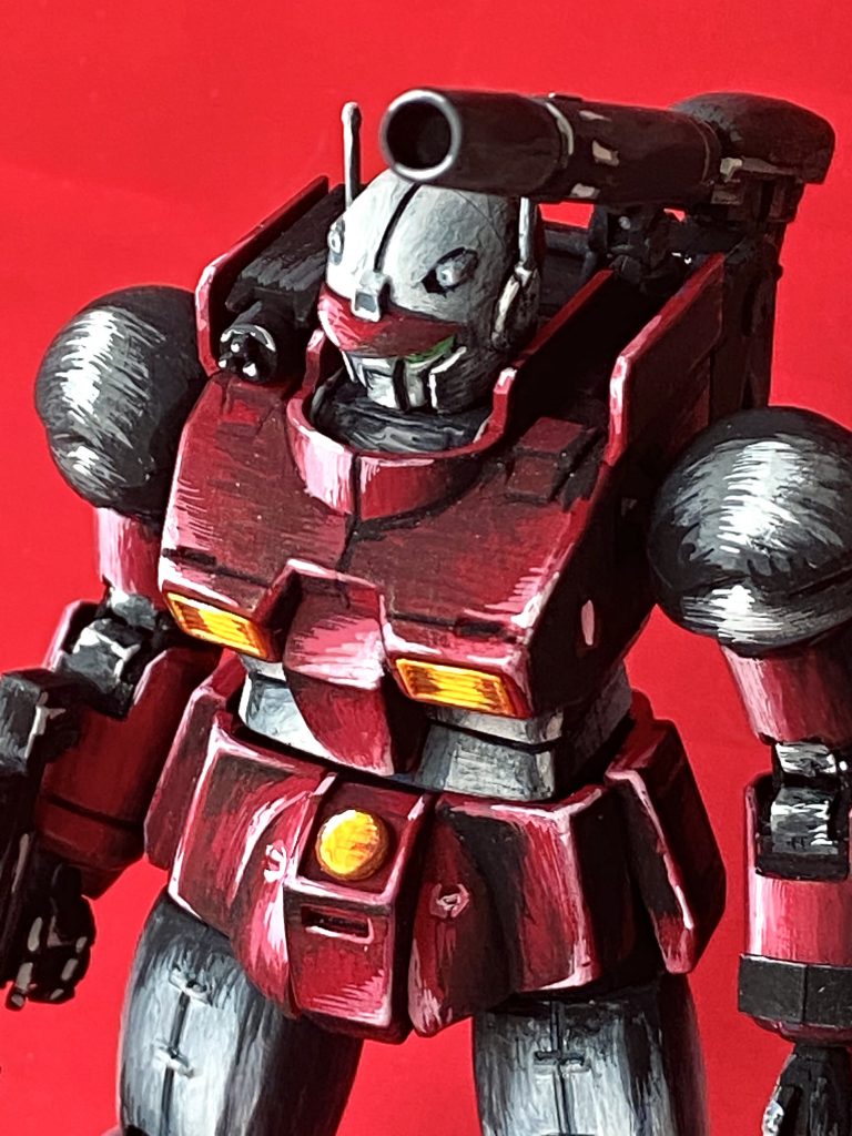 1/144 ガンキャノン最初期実戦型 イラスト風–4枚目/制作者：@j_gunaka