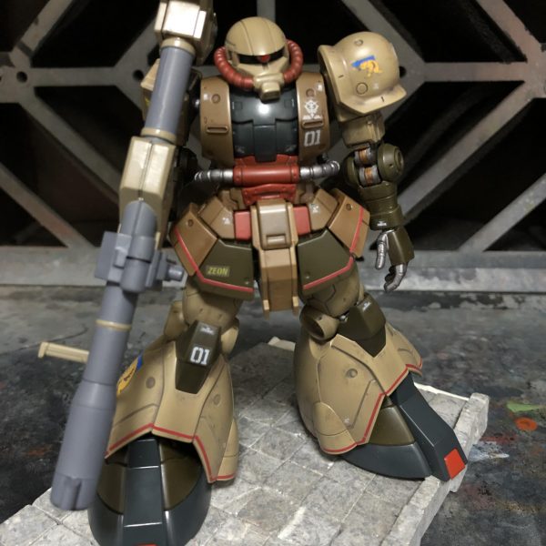 砂漠仕様 高起動試験型ザク