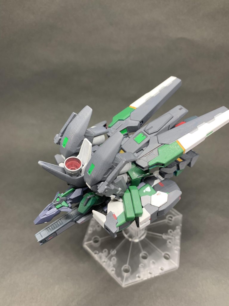 一応サポートメカへドッキングできますただし、バックパックは載せているだけですw