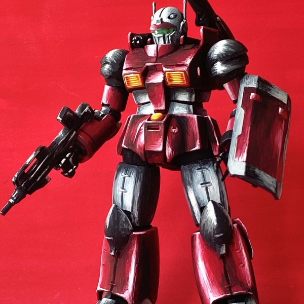 1/144 ガンキャノン最初期実戦型 イラスト風