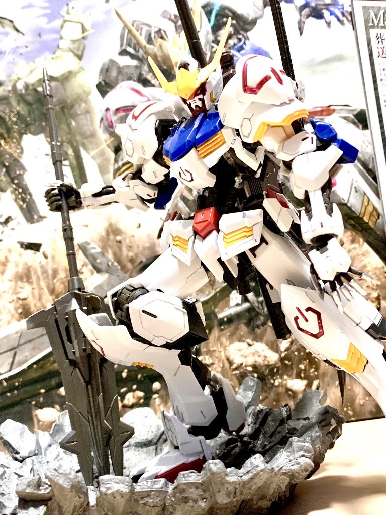 MG ガンダムバルバトス リミッター解除状態–2枚目/制作者：リンドウセイ／Jade_Knight