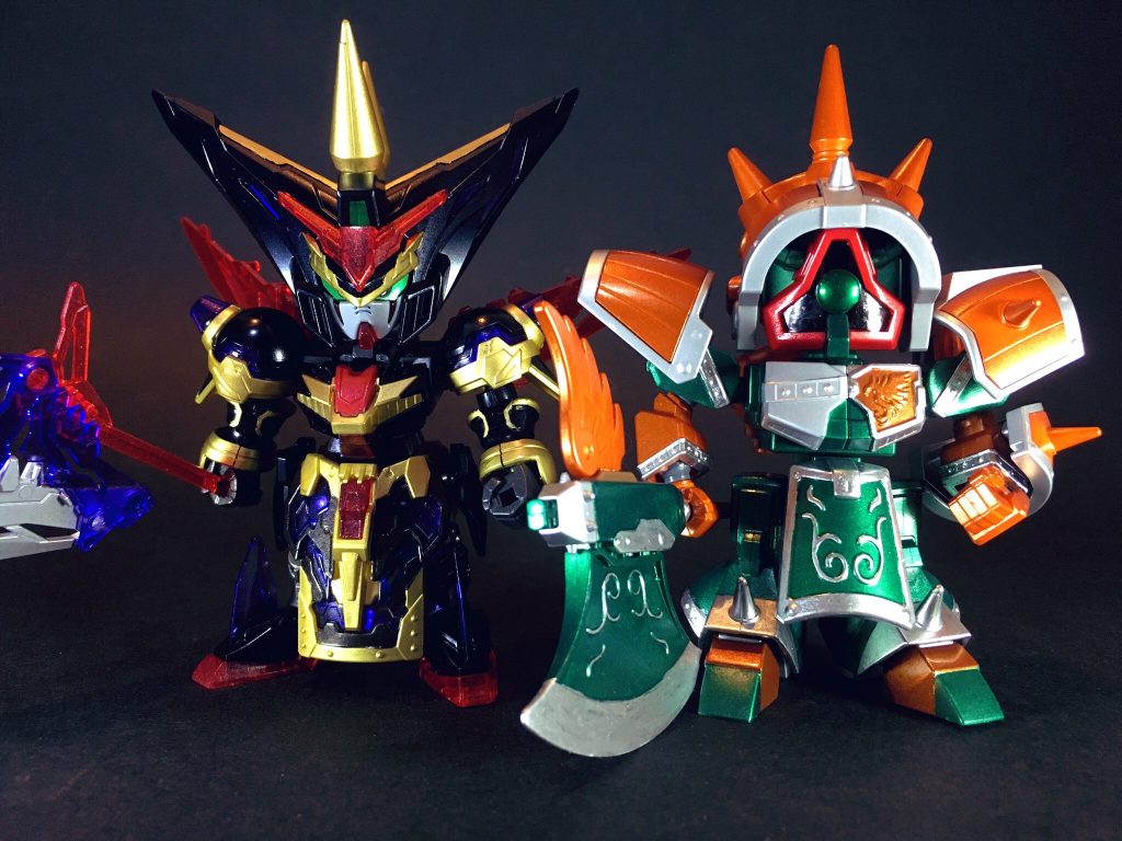 三国創傑伝・[典韋マスターガンダム](https://gumpla.jp/sd/346865)と📸