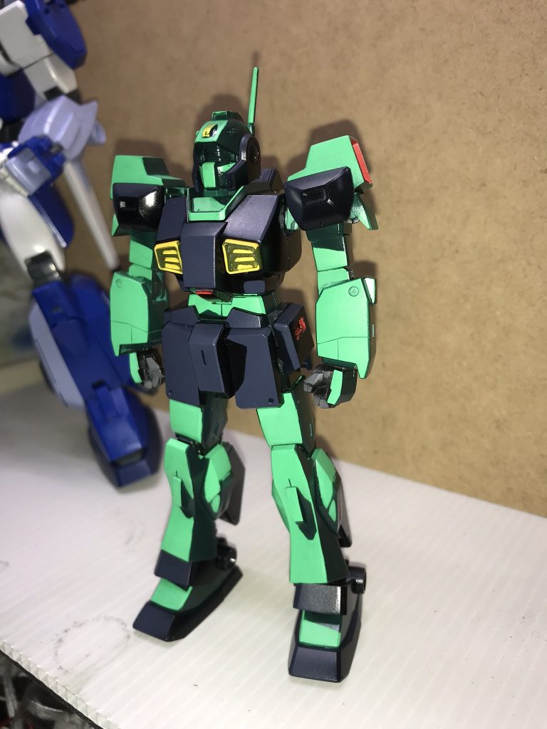 少し前に作ったので制作過程が残ってまさんでした汗
これは基本塗装終わり、影色をつけた状態です