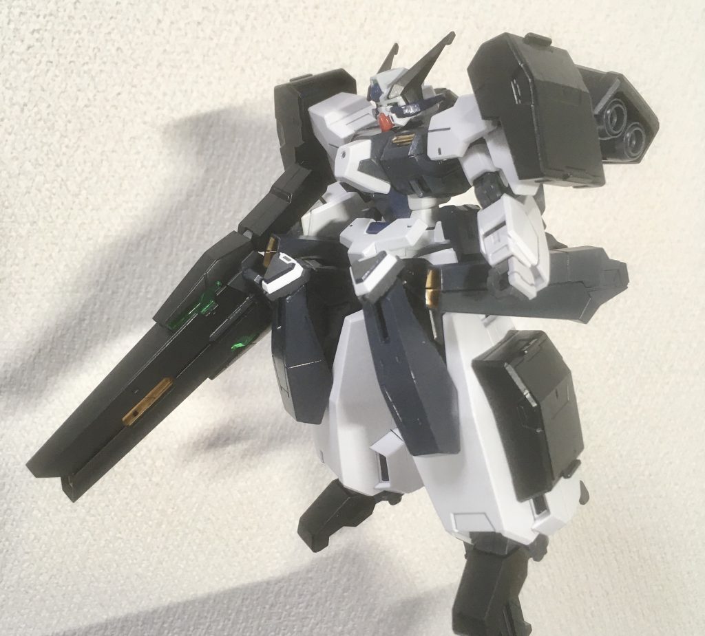 〔ヴァーチェ・セラヴィーGNHWモード〕セラフィムの替わりにヴァーチェのGNキャノンを背負ってますが、ほぼセラヴィーGNHW/Bです。